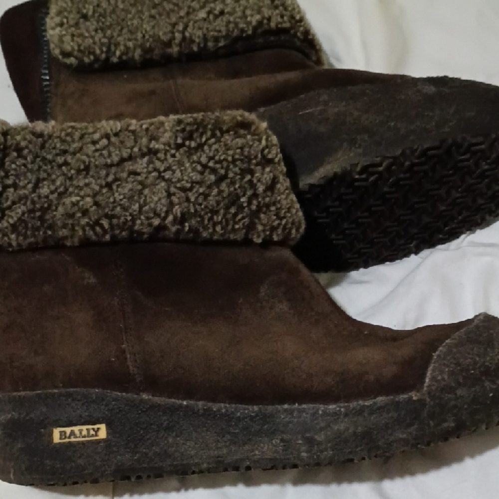 Bally Women's Dark Brown Winter Boots